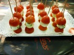 canapés de tomate